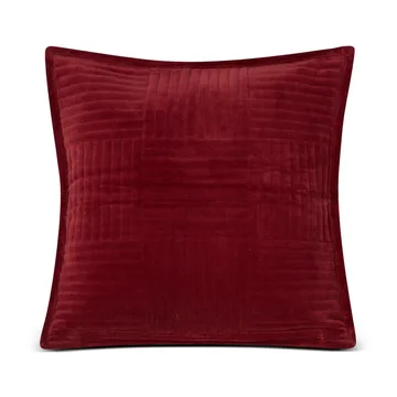 Quilted Velvet Star putetrekk 50 x 50 cm - Red - Lexington