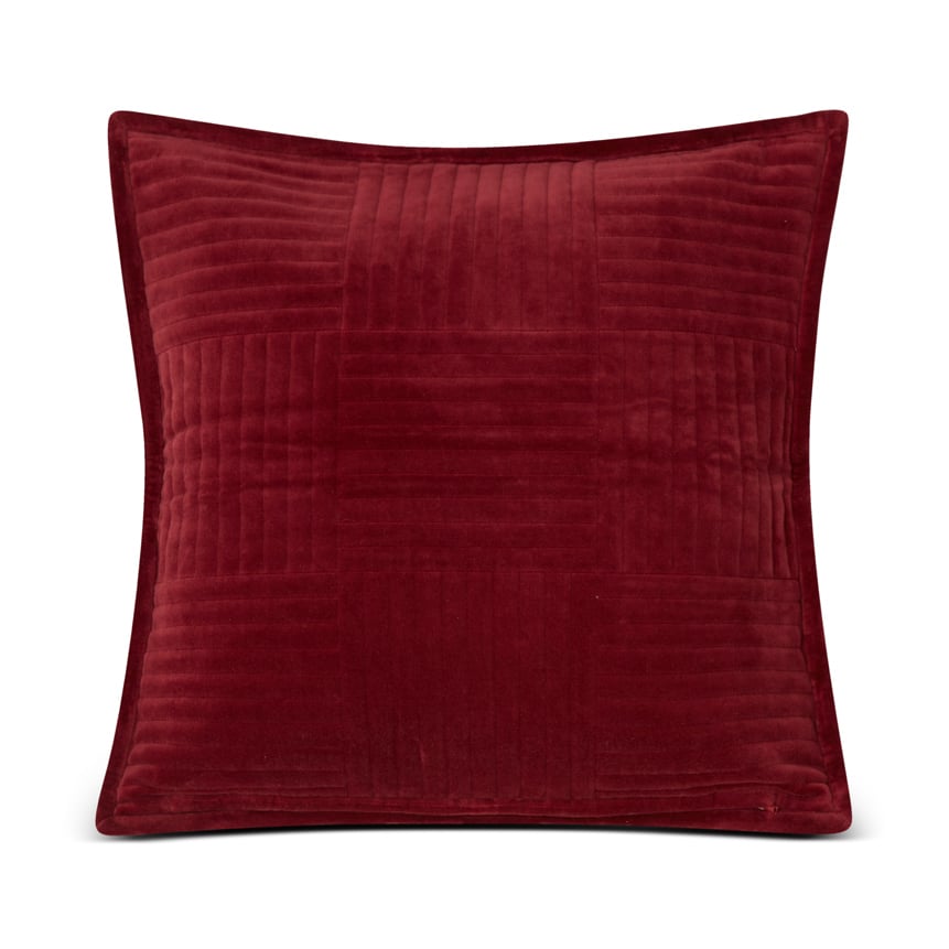 Bilde av Lexington Quilted Velvet Star putetrekk 50 x 50 cm Red