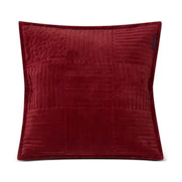 Quilted Velvet Star putetrekk 50 x 50 cm - Red - Lexington