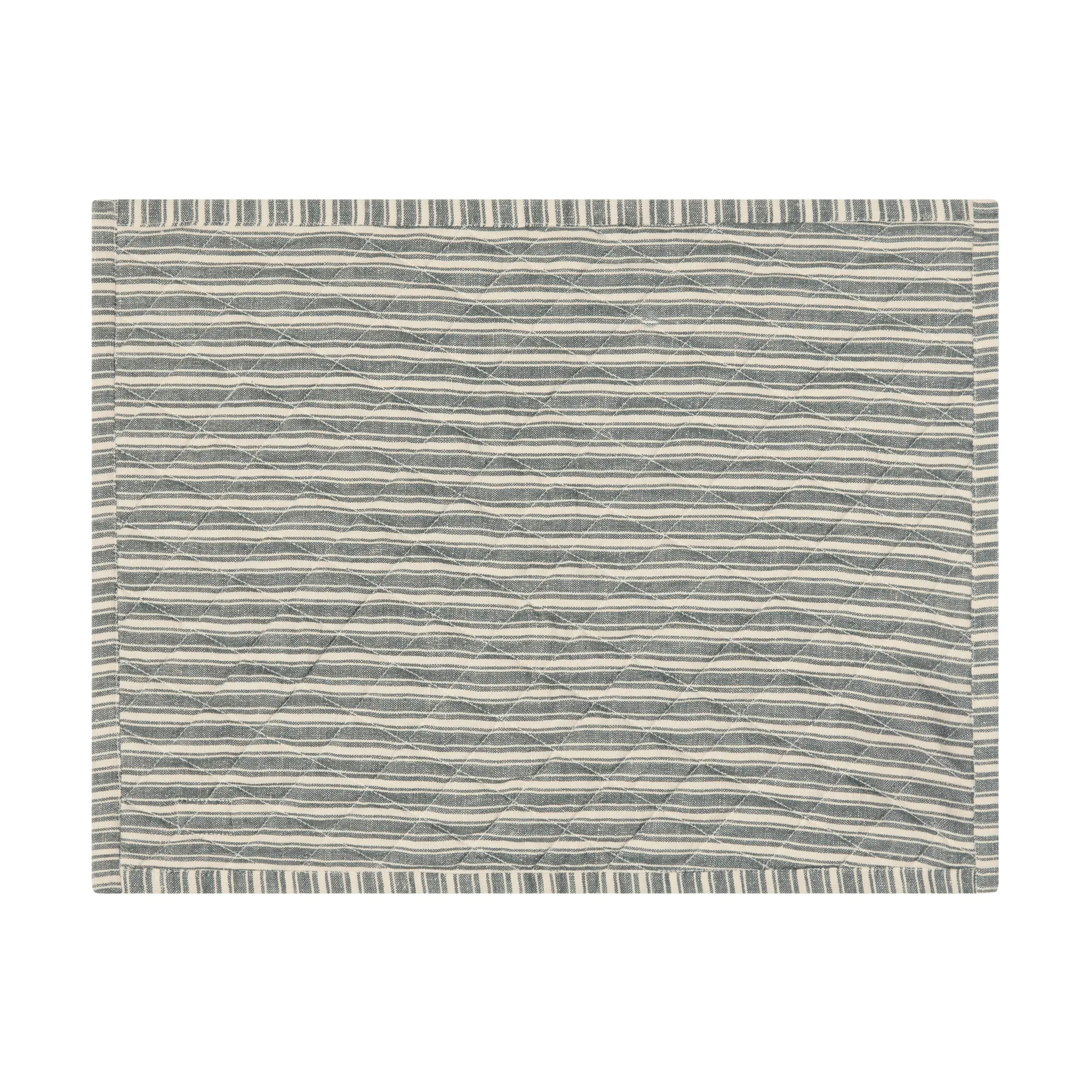 Quiltet tosidig bordbrikke, Green-Light beige-red, 35x45 cm Lexington