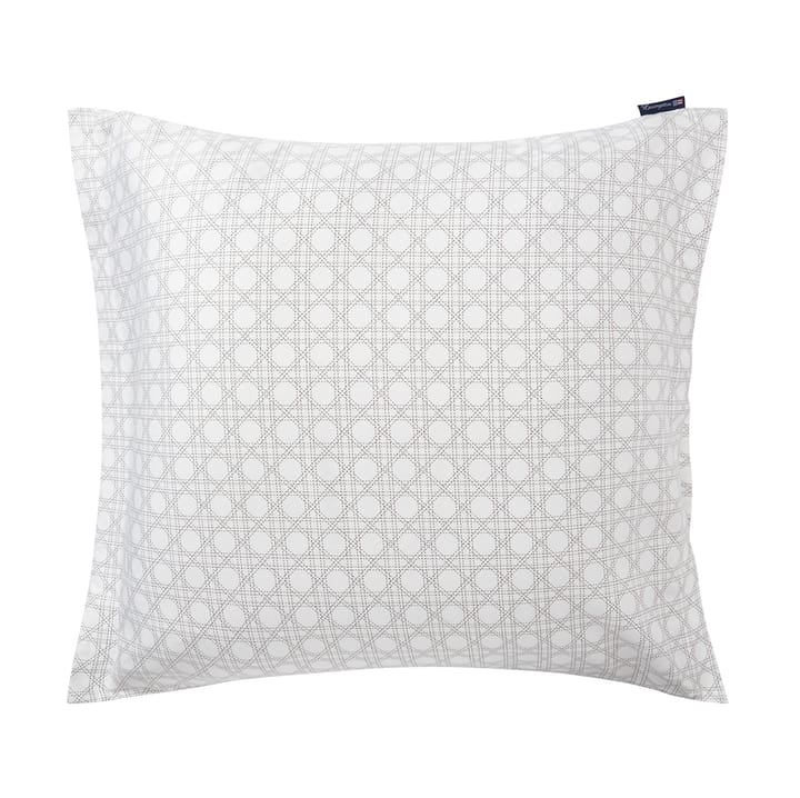 Rattan Printed putevar 65x65 cm, White Lexington