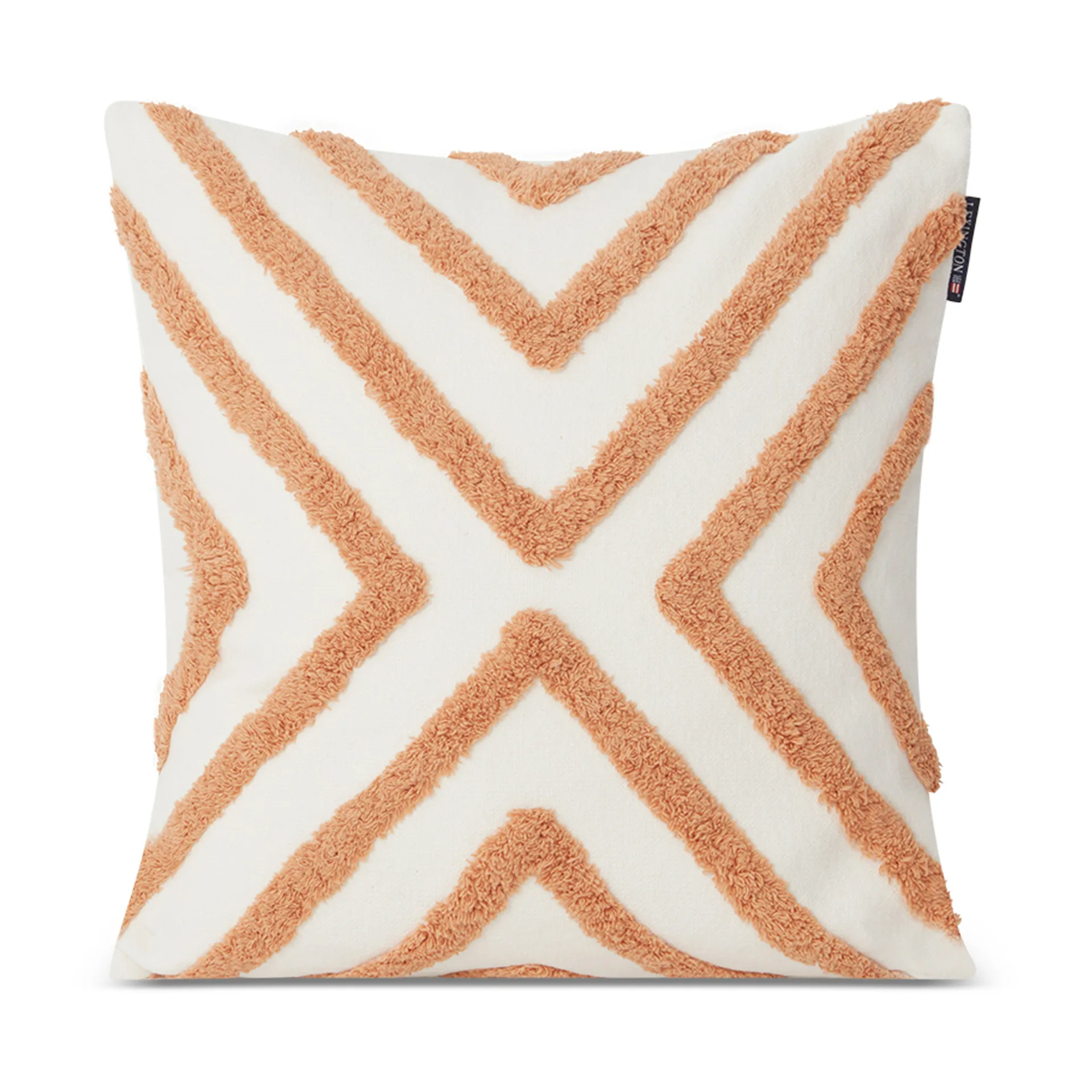 Rug Graphic Canvas putetrekk 50 x 50 cm, Hvit-beige Lexington