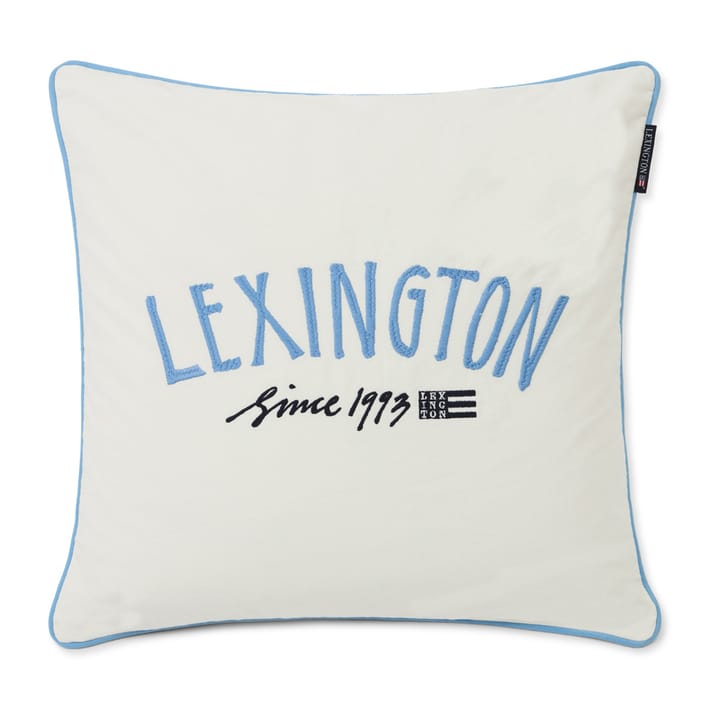 Since 1993 Organic Cotton putevar 50 x 50 cm - White-blue - Lexington