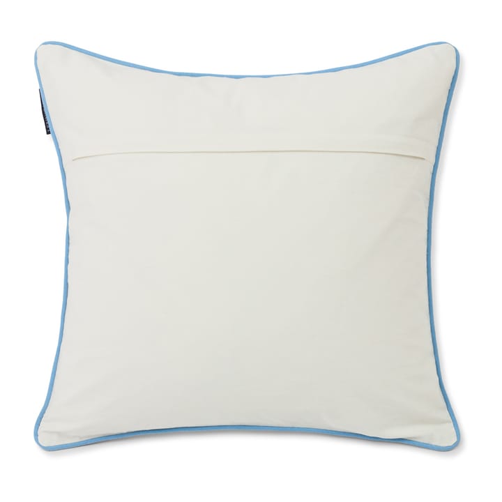 Since 1993 Organic Cotton putevar 50 x 50 cm - White-blue - Lexington