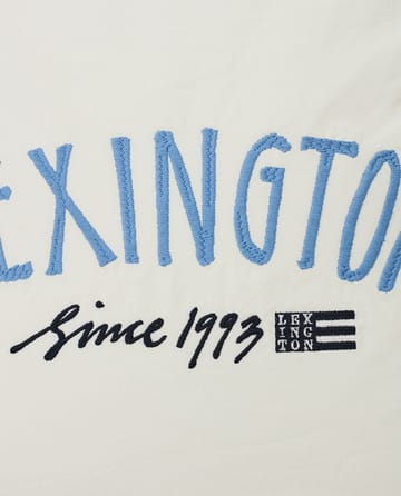 Since 1993 Organic Cotton putevar 50 x 50 cm - White-blue - Lexington