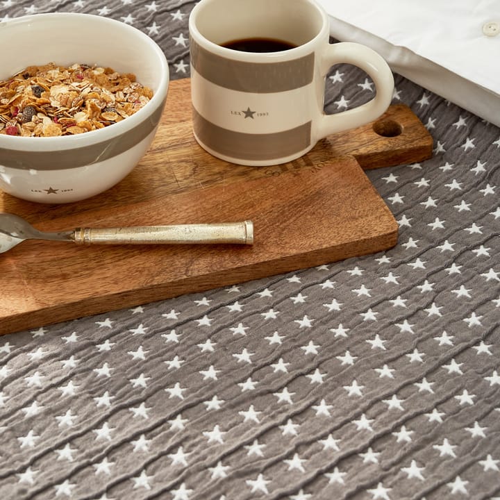 Star sengeteppe, white, 260 x 240 Lexington