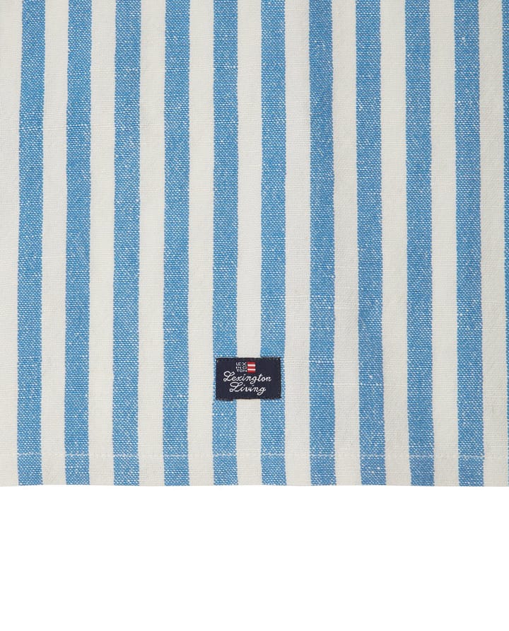 Striped Cotton Linen kjøkkenhåndkle 50 x 70 cm - Blue - Lexington
