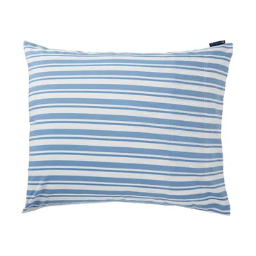 Striped Cotton Poplin putevar 50 x 60 cm - White-blue - Lexington