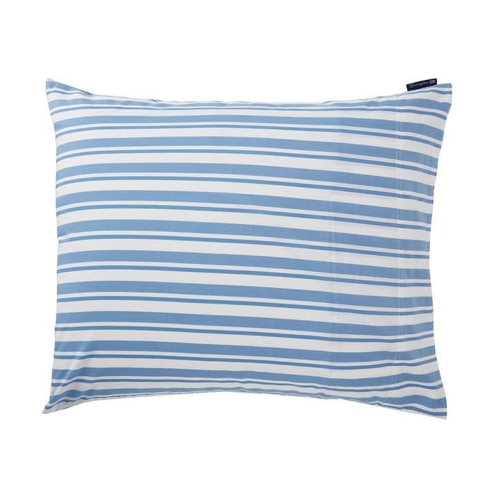 Striped Cotton Poplin putevar 50 x 60 cm - White-blue - Lexington