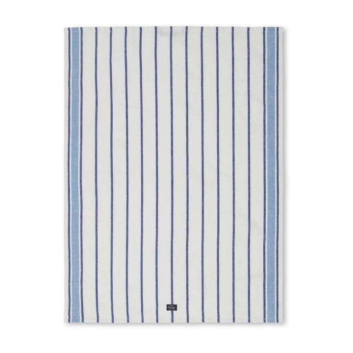 Striped kjøkkenhåndkle 50 x 70 cm, White-blue Lexington