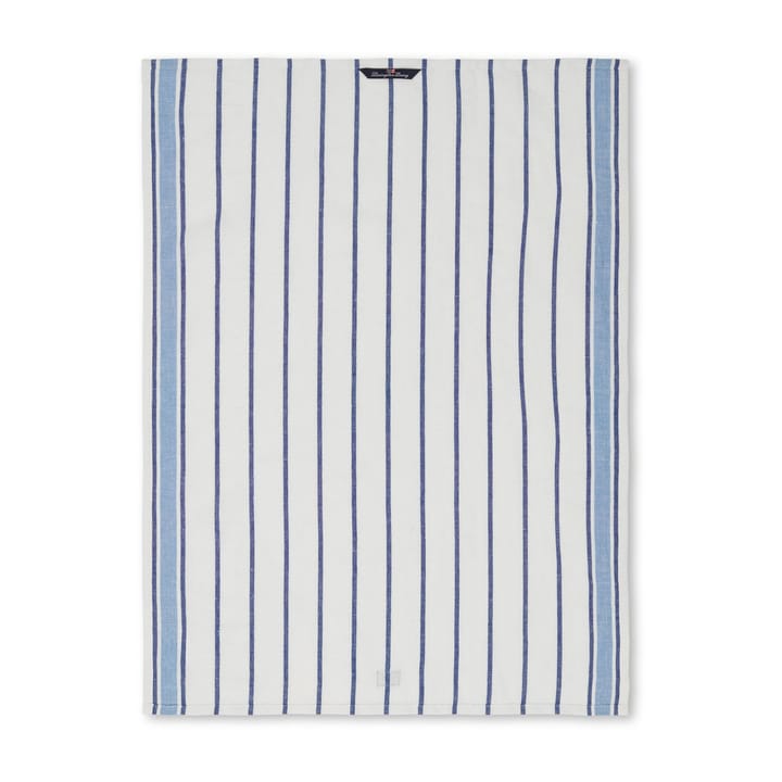 Striped kjøkkenhåndkle 50 x 70 cm, White-blue Lexington