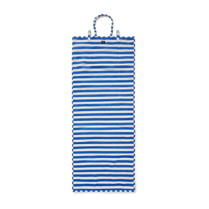 Striped strandmatte 190 x 70 cm - Blå-hvit - Lexington