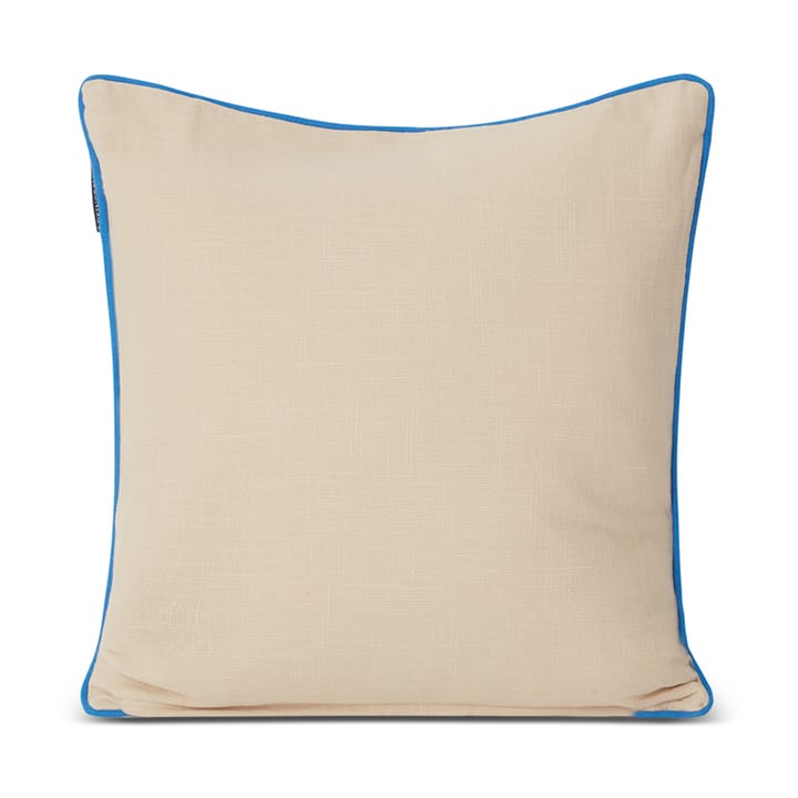 Sunday Funday Printed putetrekk 50 x 50 cm, Beige-blå-rosa Lexington
