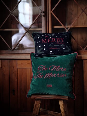 The merrier velvet putetrekk 50x50 cm - Grønn - Lexington