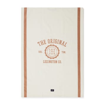 The Original Cotton Twill kjøkkenhåndkle 50 x 70 cm - Off White-brown - Lexington