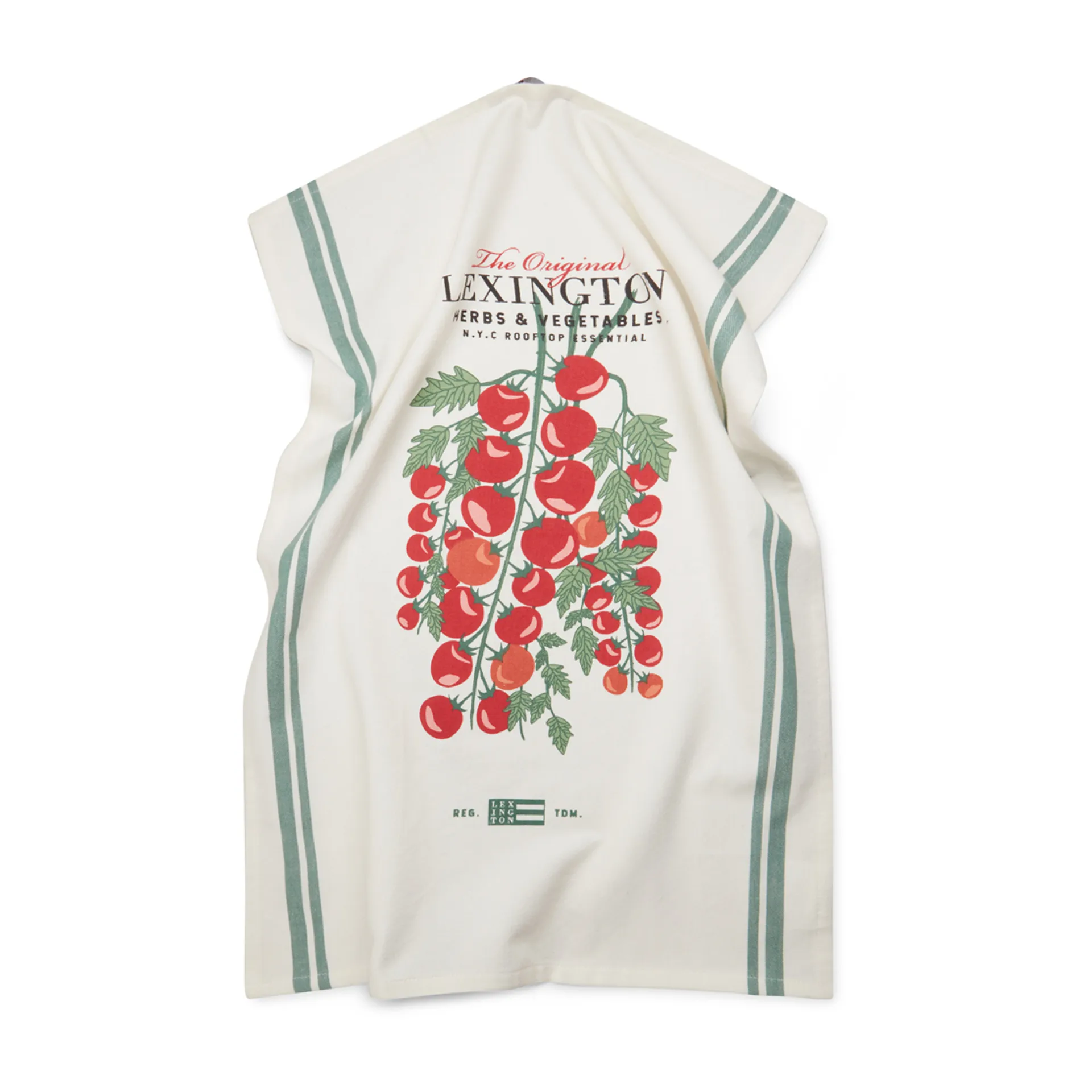 Tomato kjøkkenhåndkle 50 x 70 cm, Hvit-rød Lexington