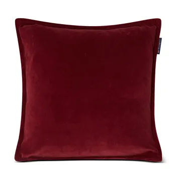Velvet putetrekk med kant 50 x 50 cm - Dark red - Lexington
