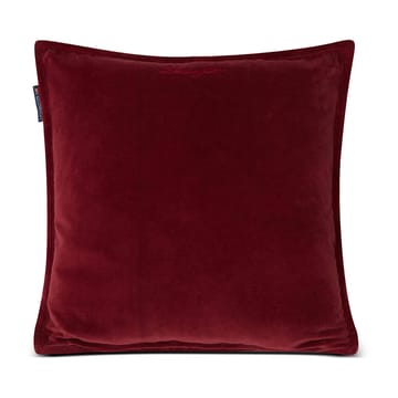 Velvet putetrekk med kant 50 x 50 cm - Dark red - Lexington