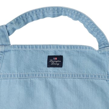 Washed denim forkle 80x105 cm - Light blue Denim - Lexington