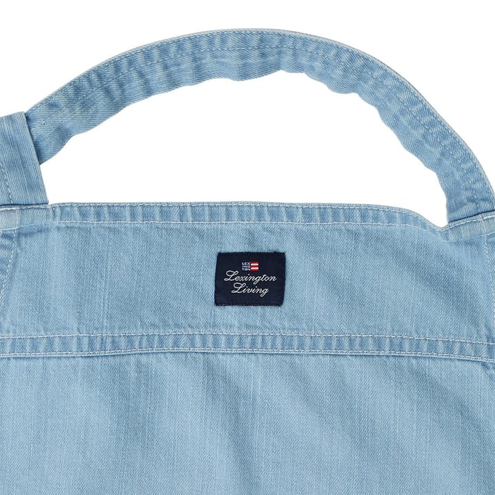 Washed denim forkle 80x105 cm, Light blue Denim Lexington