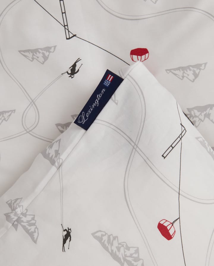 Winter Printed Cotton Sateen sengesett, 2 x 50 x 60 cm, 220 x 220 cm Lexington