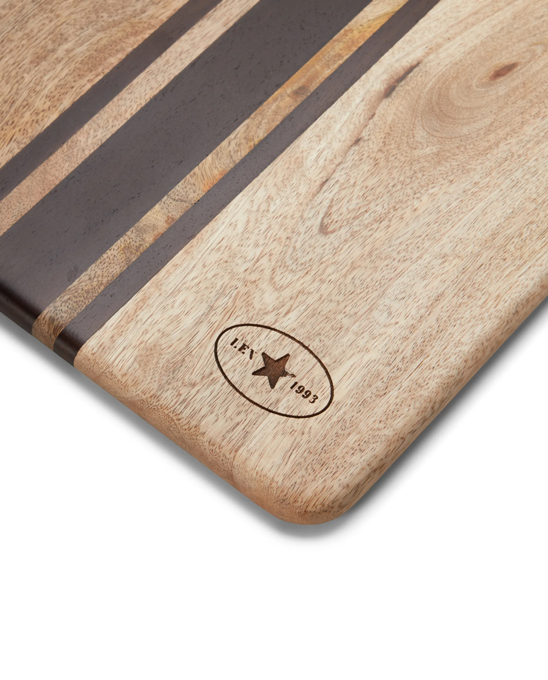 Wood Serving Board Stripes, 40 x 28 cm Lexington