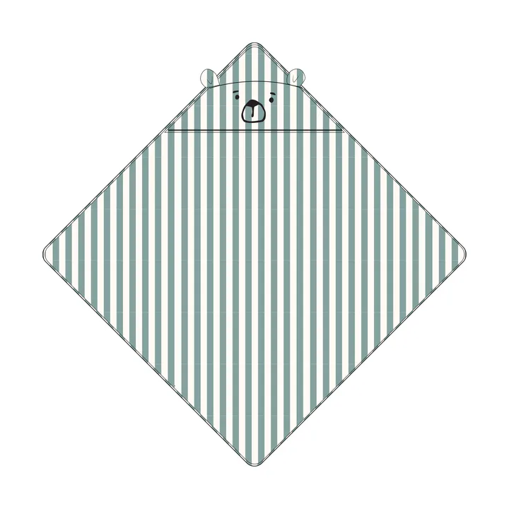 Albert hettehåndkle 70x70 cm - Peppermint-creme de la creme - Liewood