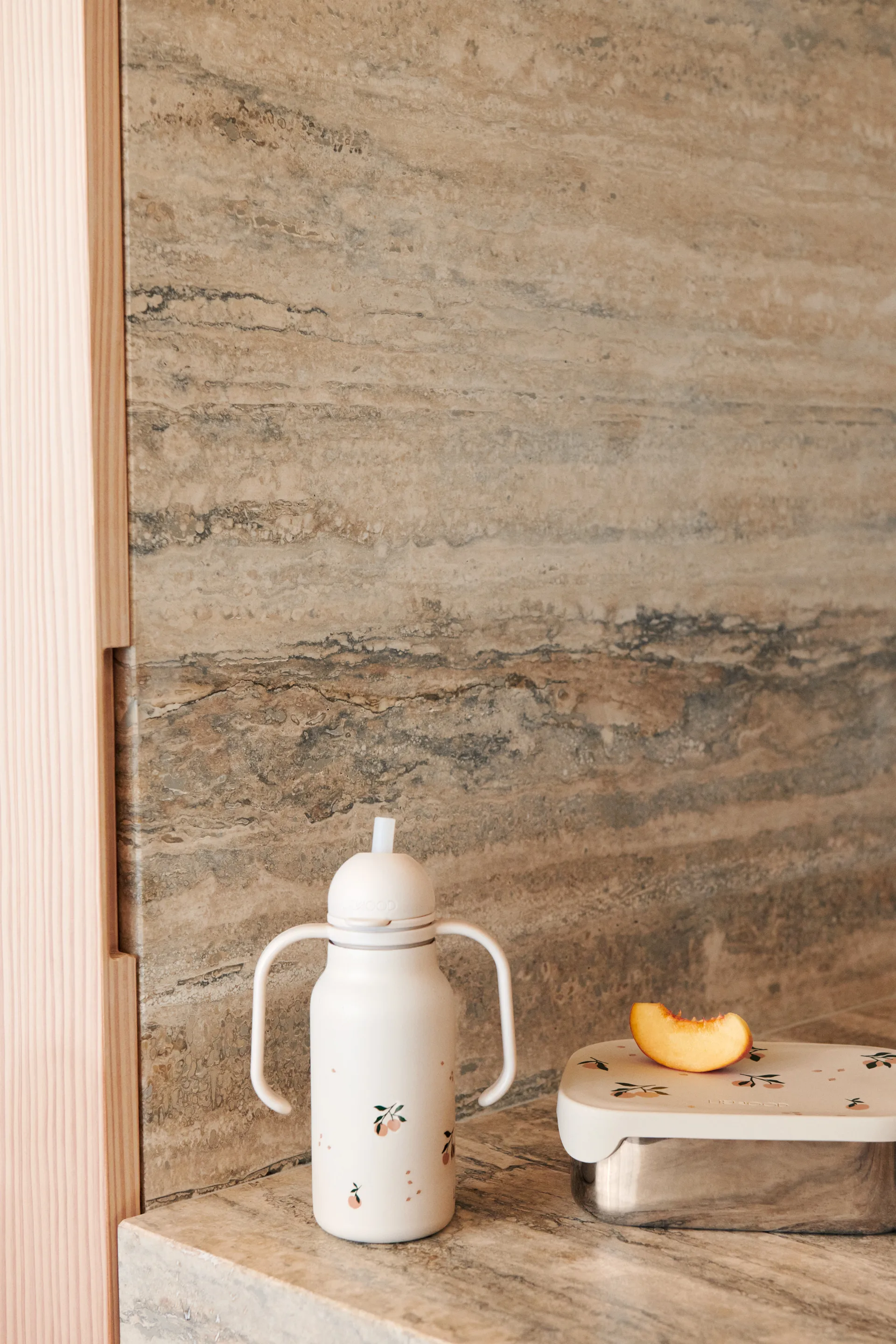 Arthur matboks 13,5x17 cm, Peach-Sea shell mix Liewood