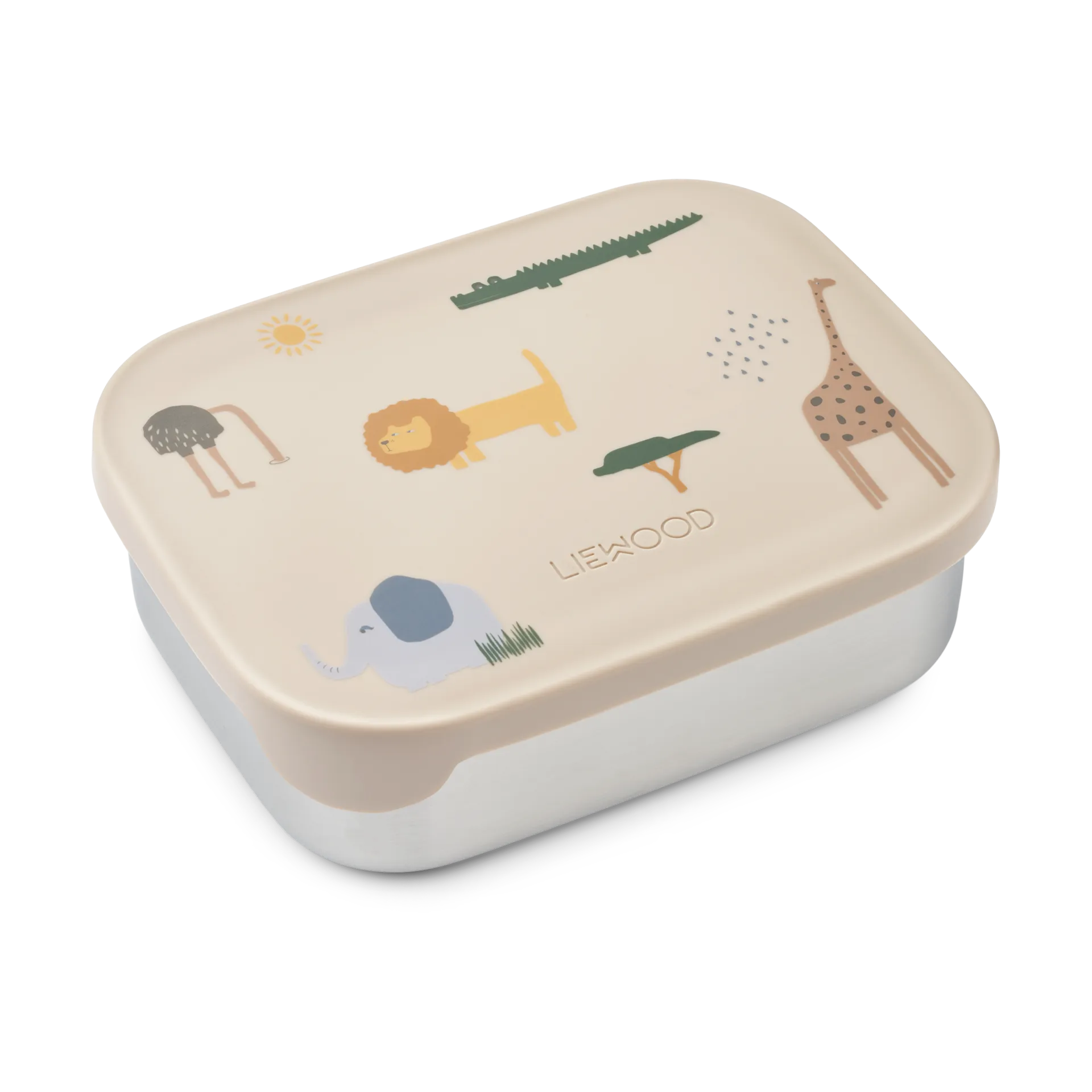 Arthur matboks 13,5x17 cm, Safari sandy mix Liewood