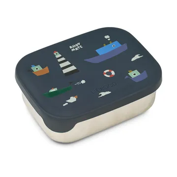 Arthur matboks 13,5x17 cm - Sailing-classic navy - Liewood