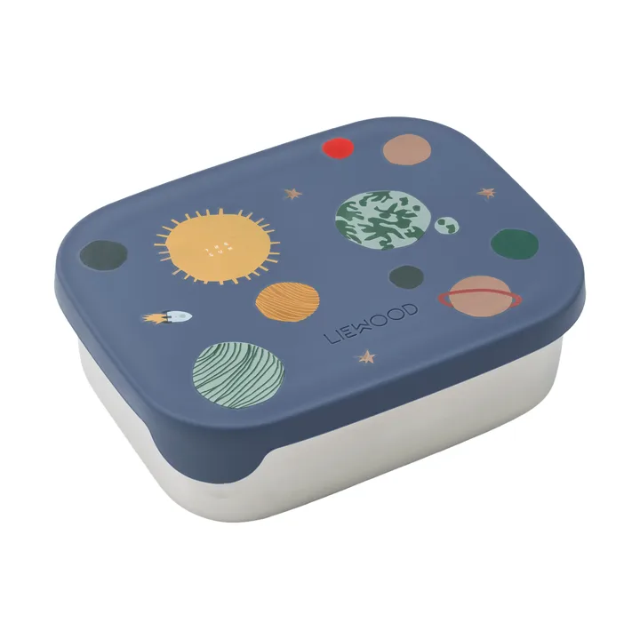 Arthur matboks 13,5x17 cm - Universe-Classic navy - Liewood