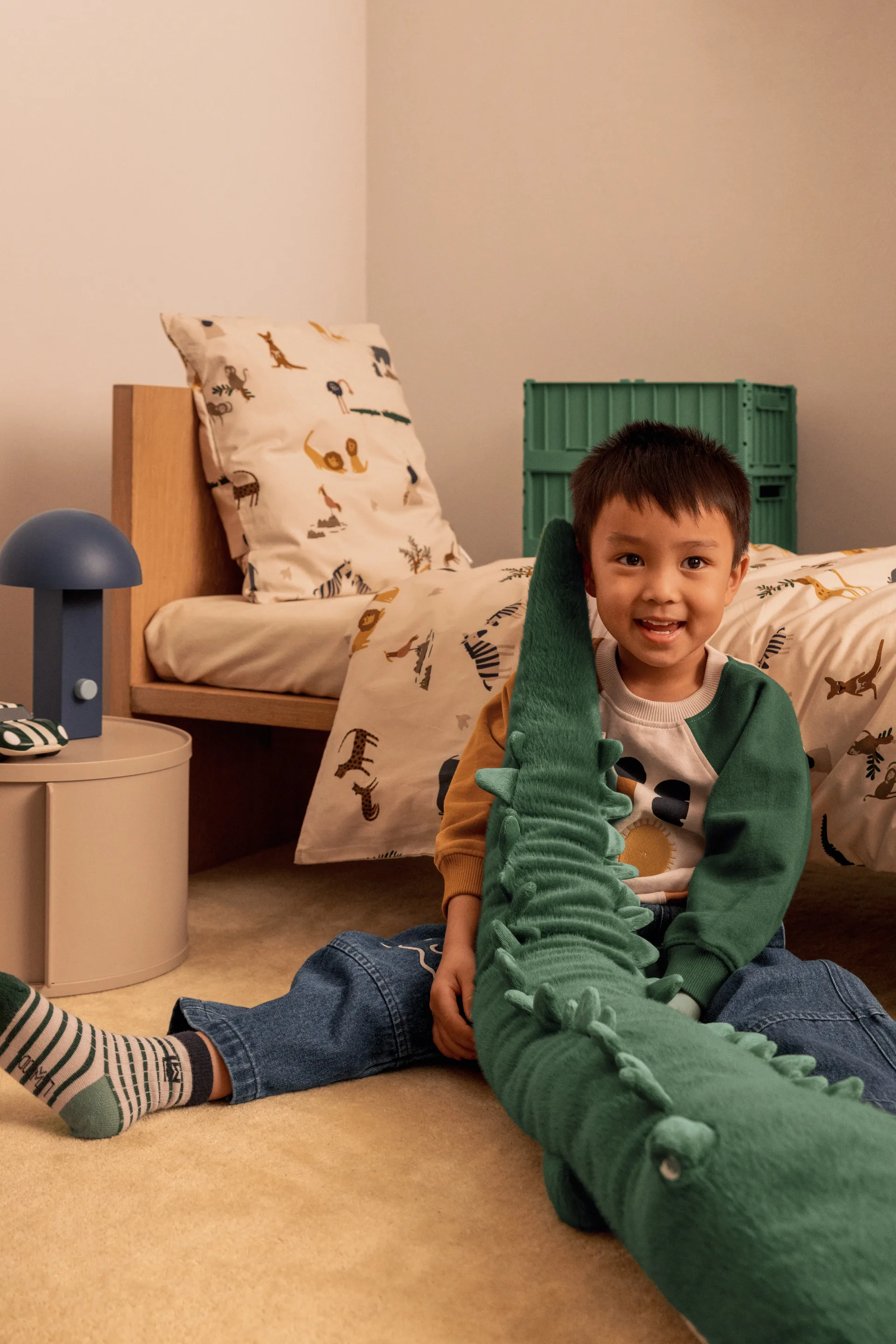 Baryden Carlos Krokodille kosedyr, Garden green Liewood