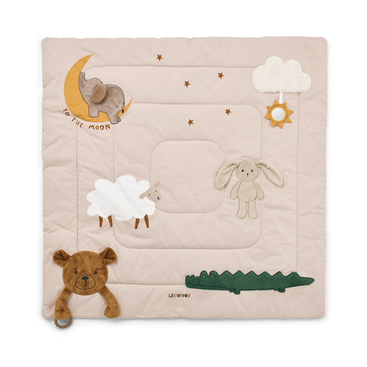 Bernet aktivitetspledd 95x95 cm - Sandy multi mix - Liewood