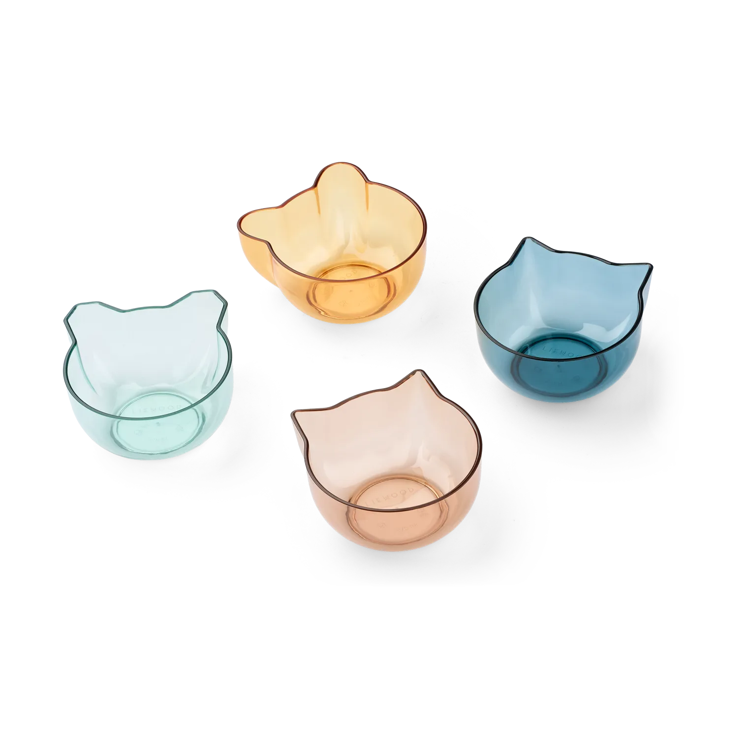 Berno Tritan bolle 27,5 cl 4 deler, Indigo multi mix Liewood