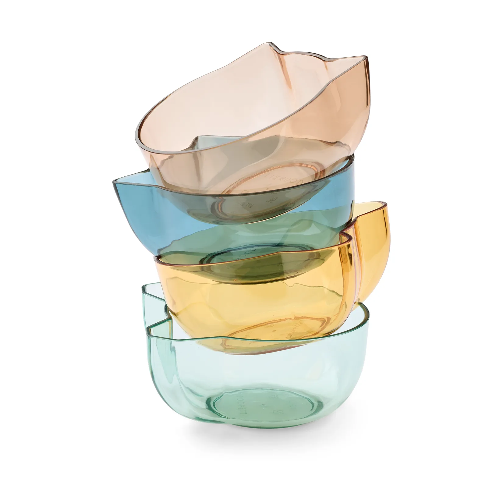 Berno Tritan bolle 27,5 cl 4 deler, Indigo multi mix Liewood