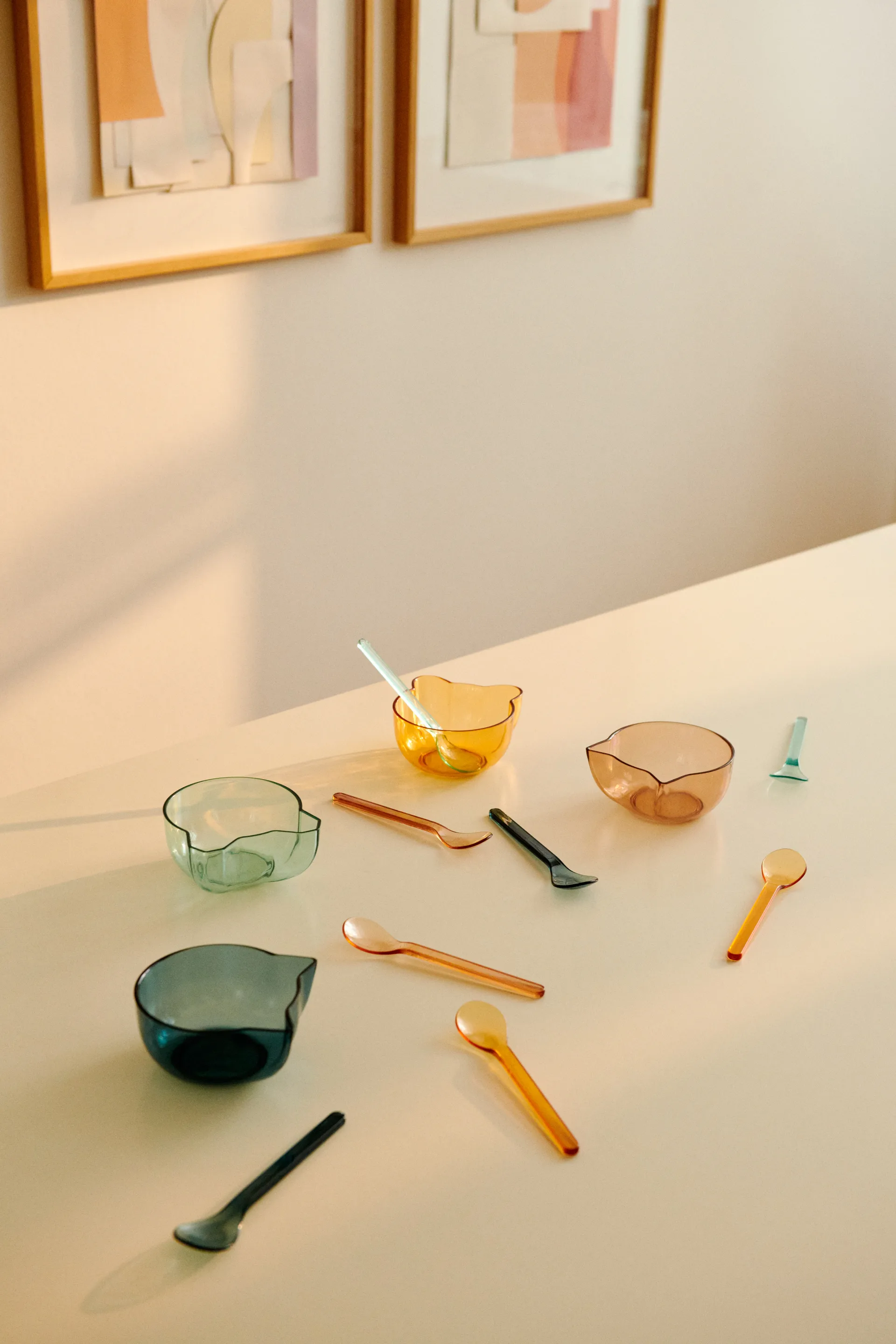 Berno Tritan bolle 27,5 cl 4 deler, Indigo multi mix Liewood