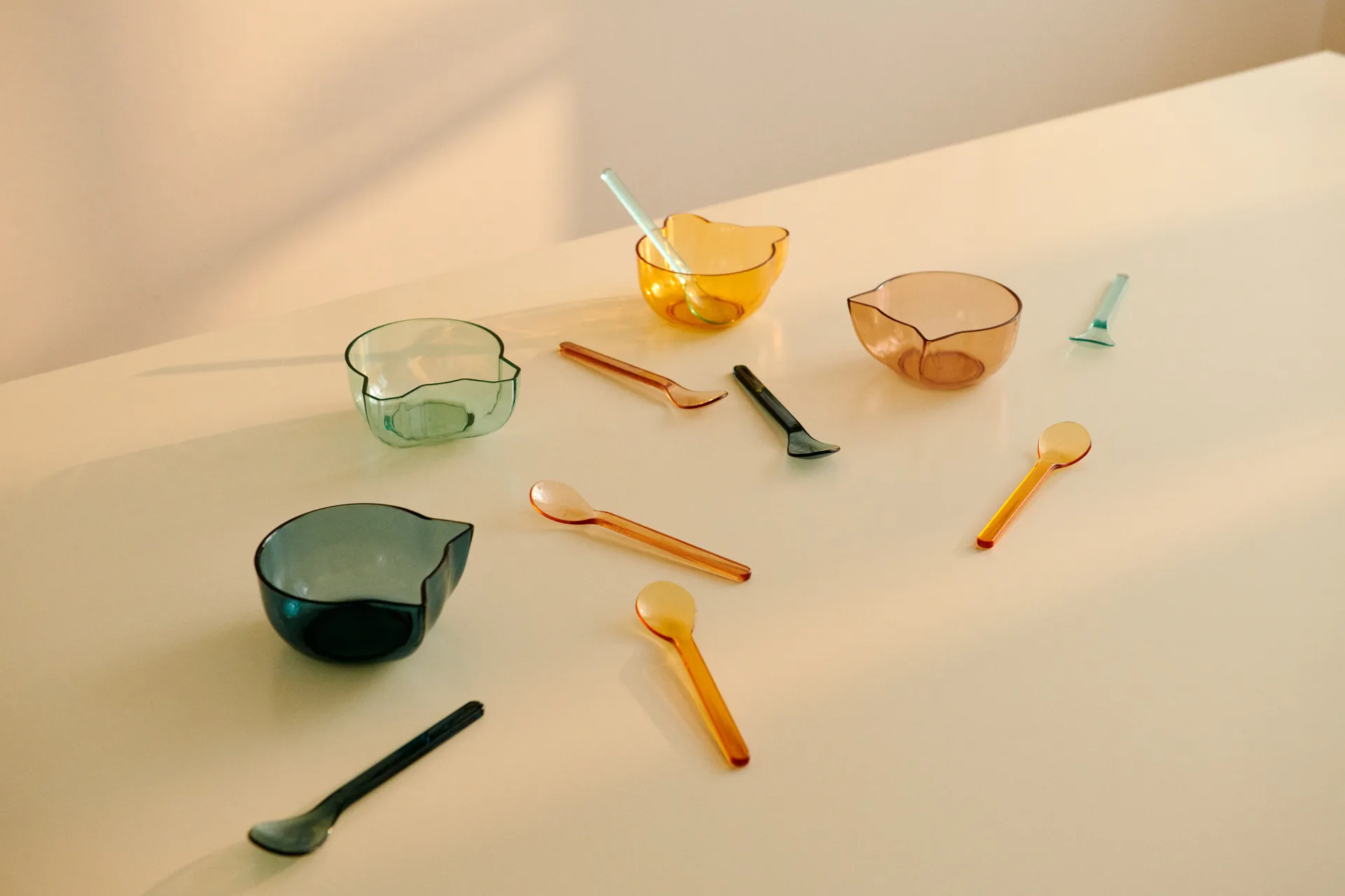 Berno Tritan bolle 27,5 cl 4 deler, Indigo multi mix Liewood