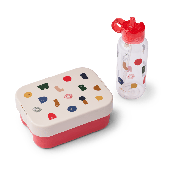 Chelsey printed matboks sett 2 deler - Characters-Sandy - Liewood