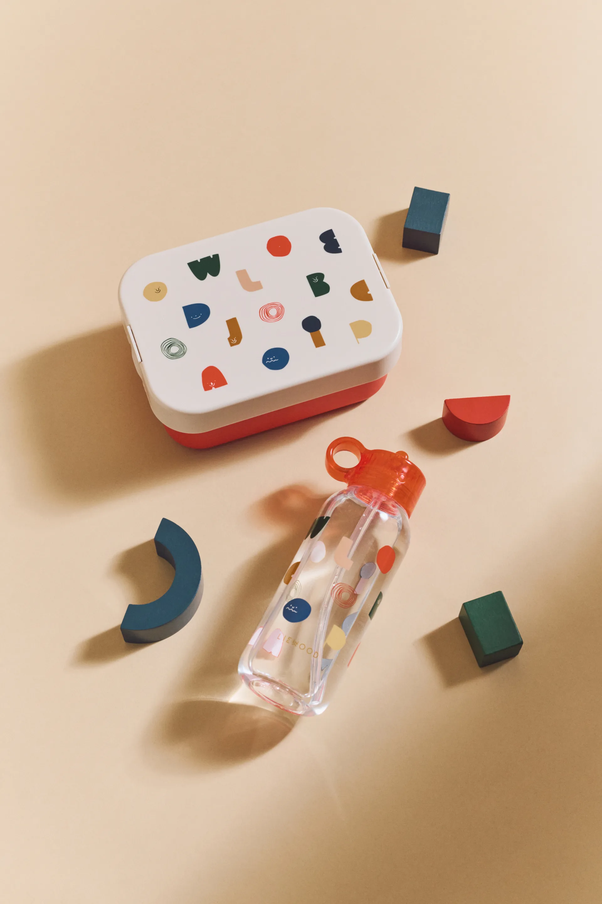 Chelsey printed matboks sett 2 deler, Characters-Sandy Liewood