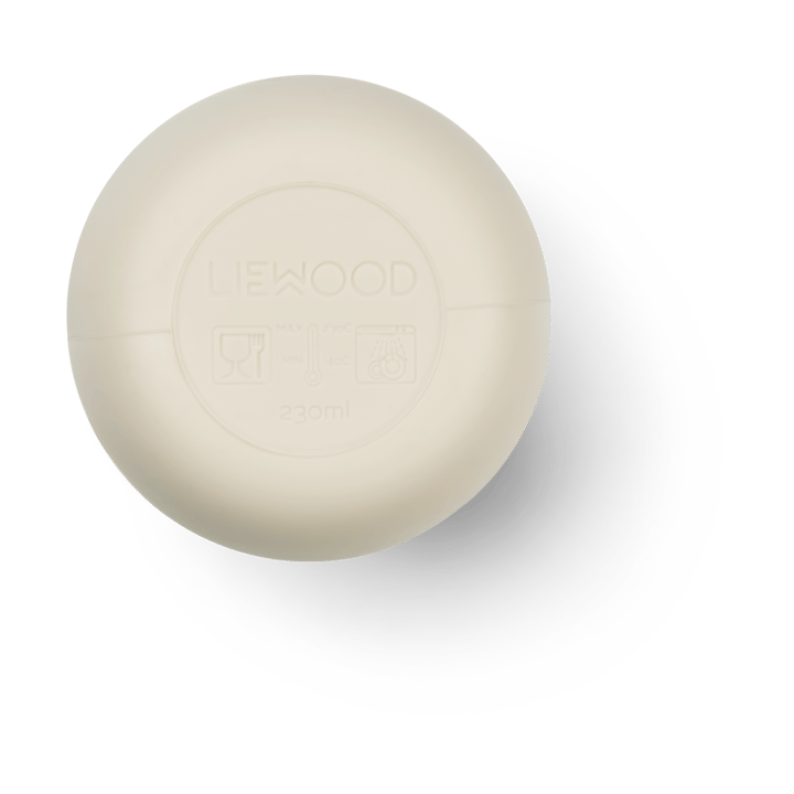 Ellis printed sippy cup tutekopp med sugerør 23 cl, Peach-Sea shell mix Liewood