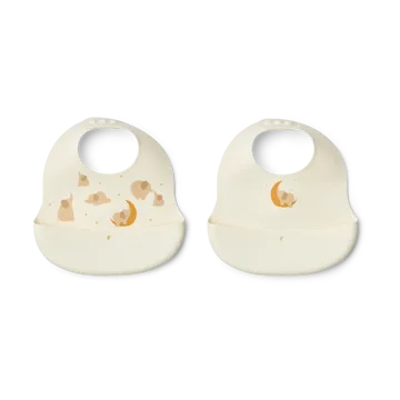 Ember printet smekke 2 deler - Elephant-Creme de la creme - Liewood