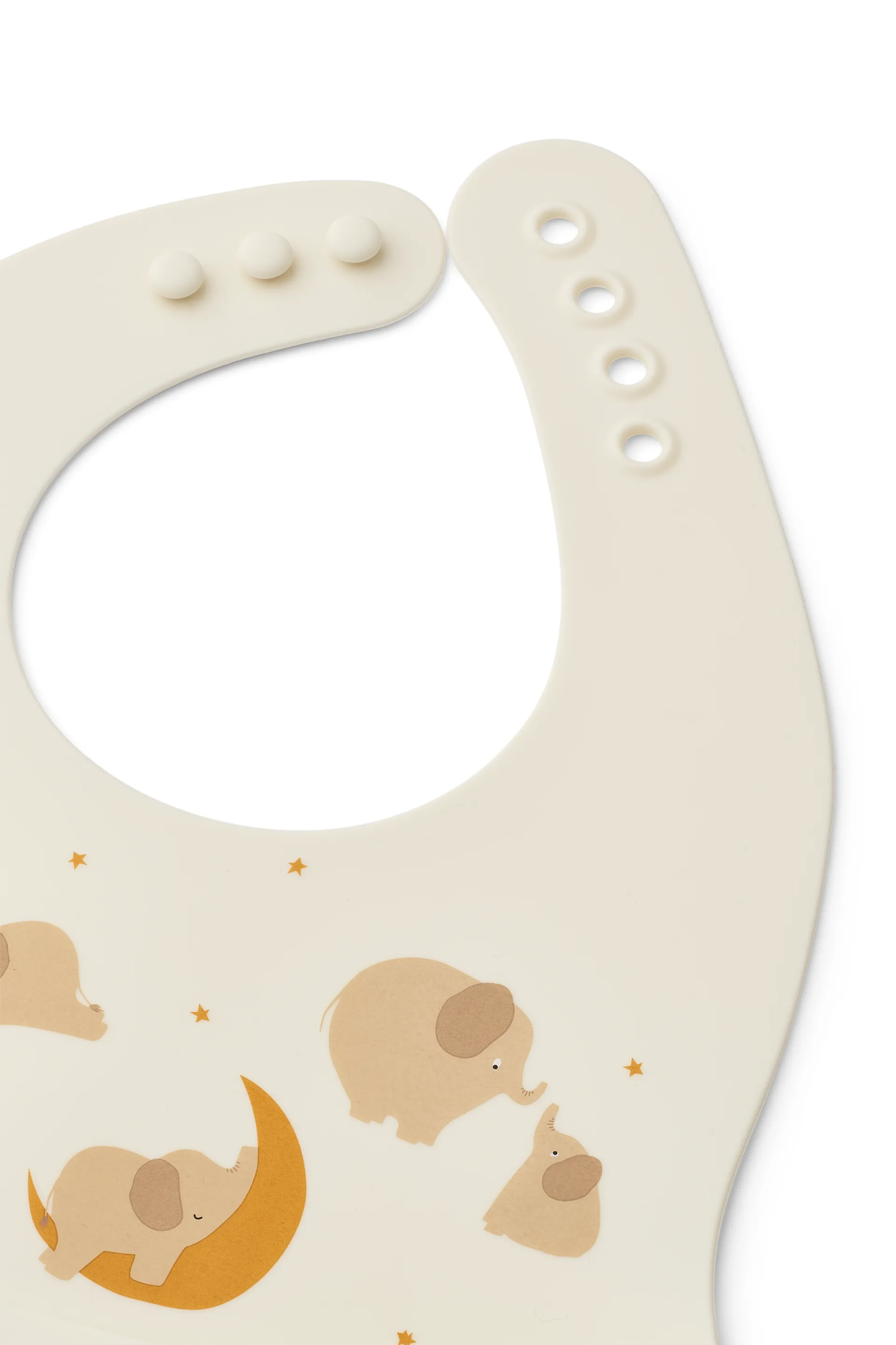 Ember printet smekke 2 deler, Elephant-Creme de la creme Liewood