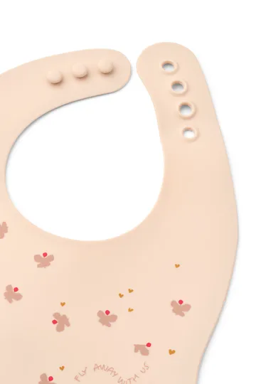 Ember printet smekke 2 deler - Mini Butterfly-apple blossom - Liewood