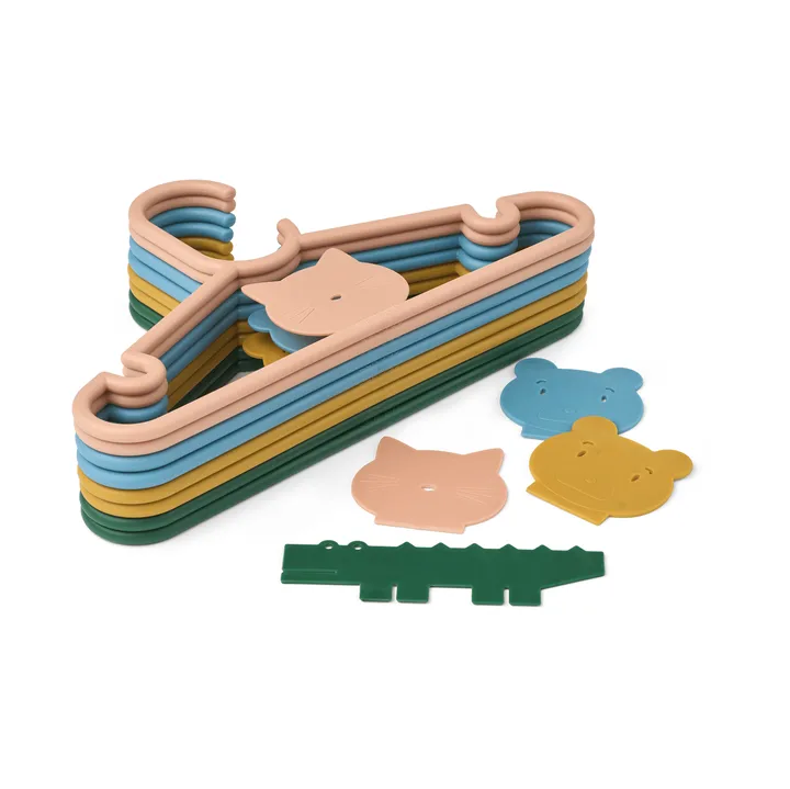 Falton Classic klesstativ - Yuzu multi mix, 8-pakning - Liewood