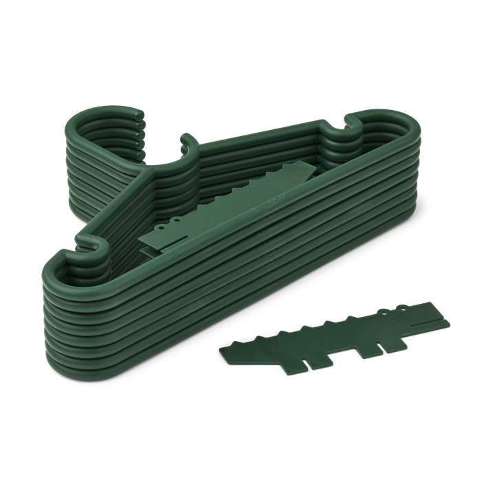 Falton krokodille kleshenger 8-pakning, Garden green Liewood