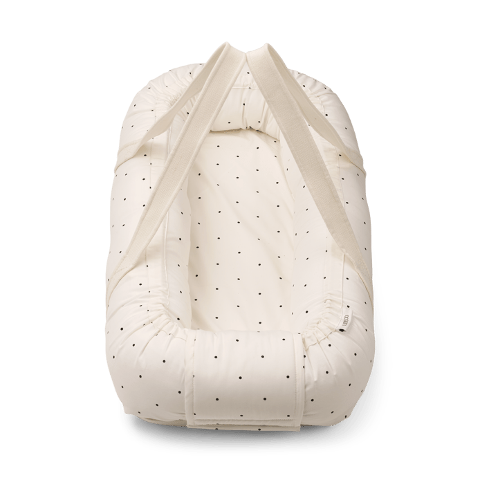 Gro printed babynest, Classic dot crème de la crème Liewood