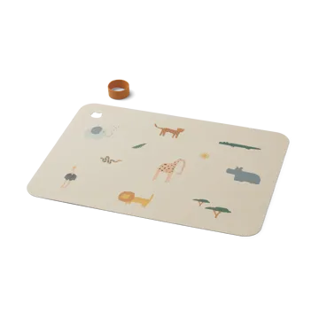 Jude bordbrikke 30,2x41 cm - Safari sandy mix - Liewood