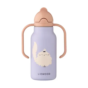 Kimmie vannflaske 25 cl - Cat-Warm lilac - Liewood