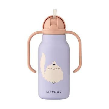 Kimmie vannflaske 25 cl - Cat-Warm lilac - Liewood