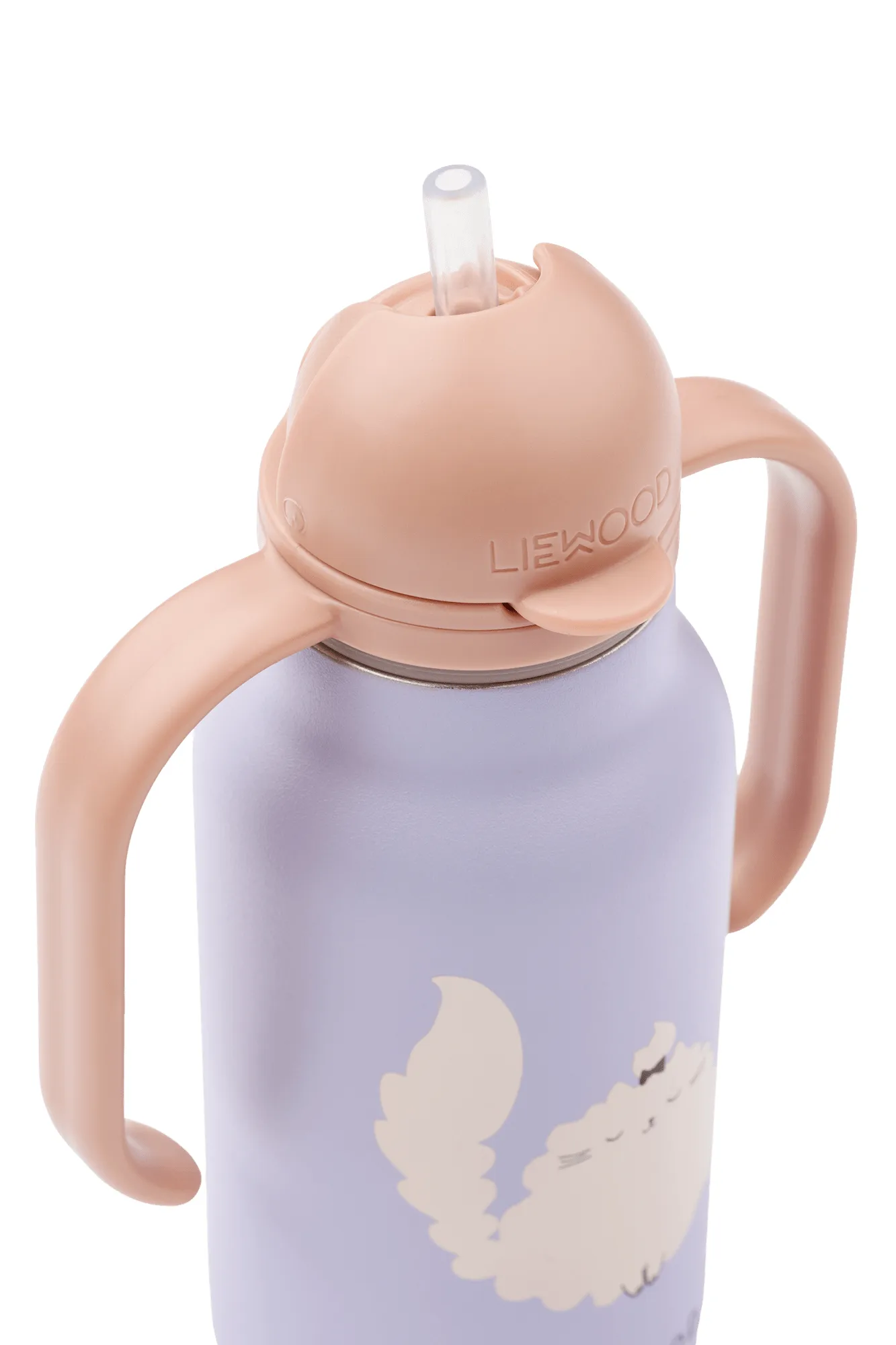 Kimmie vannflaske 25 cl, Cat-Warm lilac Liewood